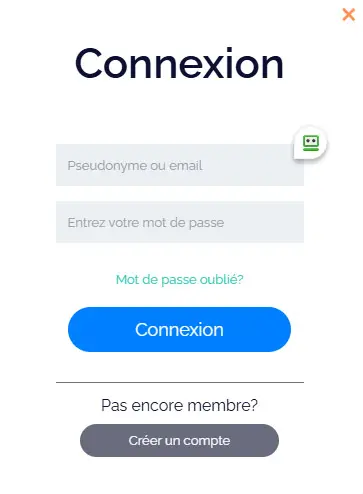Connexion des membres du FAIRWAY CASINO