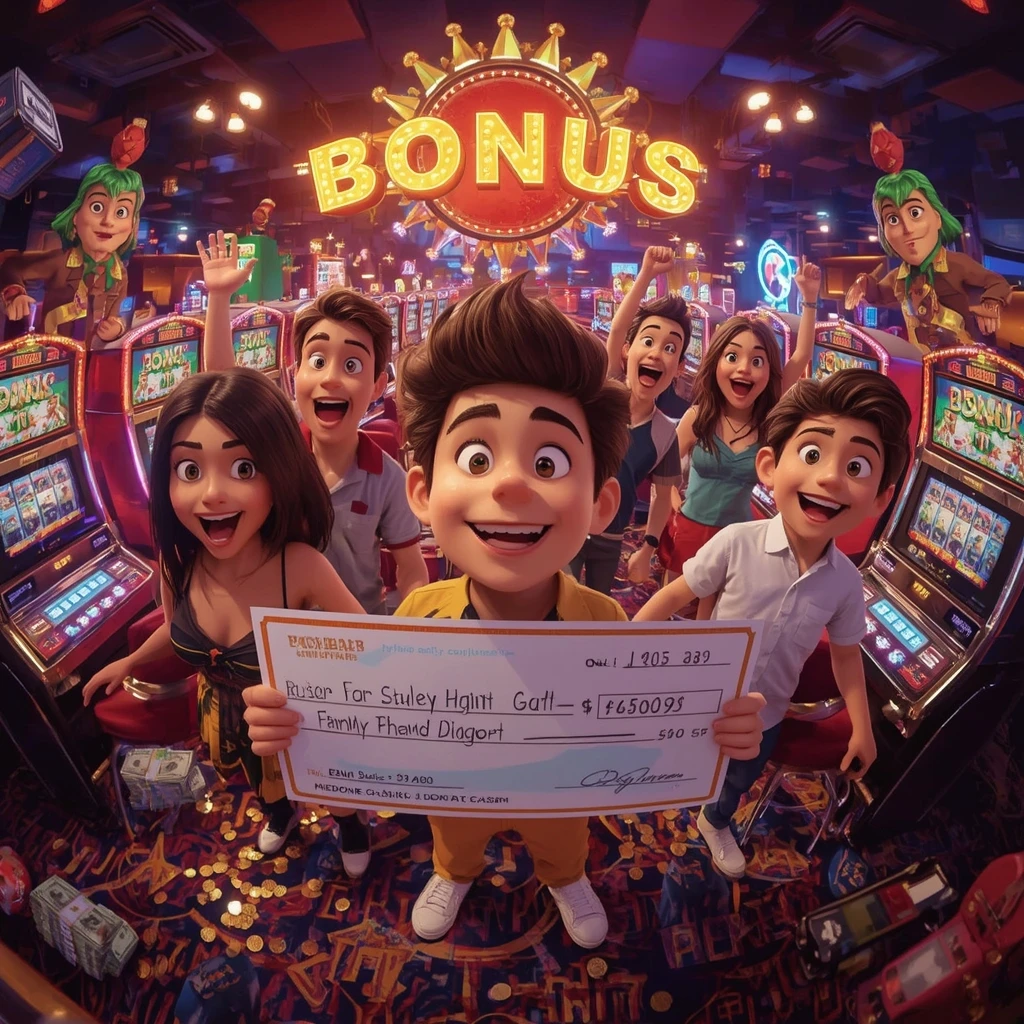 bonus dans les mains de l'homme au casino FAIRWAY CASINO