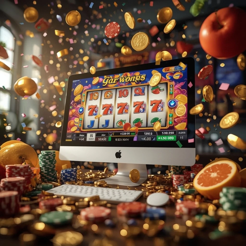 machines à sous sur l'écran FAIRWAY CASINO