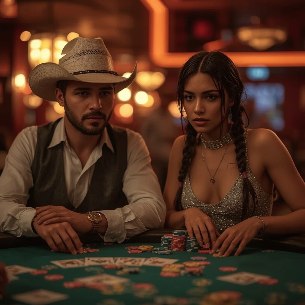 photo de deux joueurs de poker FAIRWAY CASINO