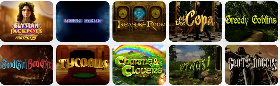 Les Jackpots au FAIRWAY CASINO